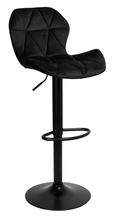 Hoker barowy Gordon Black czarny Velvet Hoker barowy Gordon Black czarny Velvet