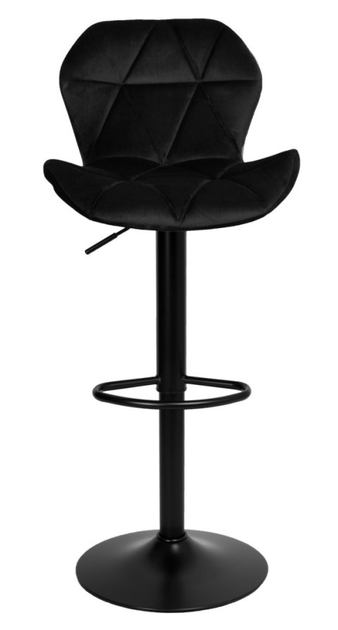 Hoker barowy Gordon Black czarny Velvet Hoker barowy Gordon Black czarny Velvet