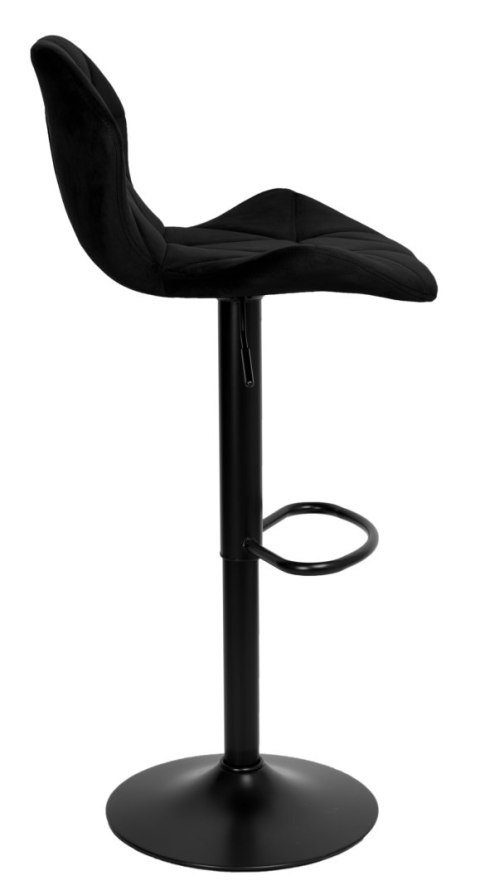 Hoker barowy Gordon Black czarny Velvet Hoker barowy Gordon Black czarny Velvet