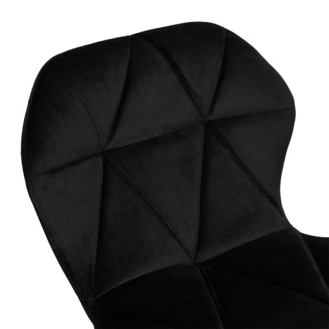 Hoker barowy Gordon Black czarny Velvet Hoker barowy Gordon Black czarny Velvet