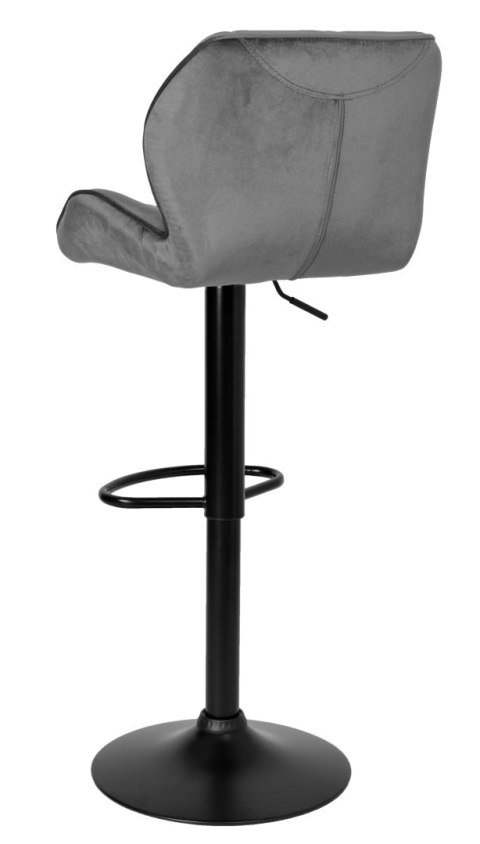 Hoker barowy Grappo Black grafitowy Velvet Hoker barowy Grappo Black grafitowy Velvet
