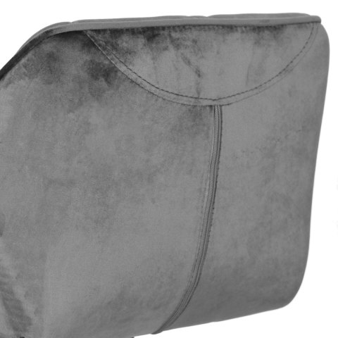 Hoker barowy Grappo Black grafitowy Velvet Hoker barowy Grappo Black grafitowy Velvet