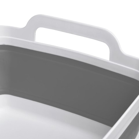 Miska składana z odpływem bialo-szara COMPACT Miska składana z odpływem bialo-szara COMPACT