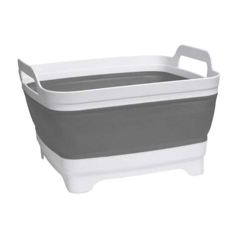 Miska składana z odpływem bialo-szara COMPACT Miska składana z odpływem bialo-szara COMPACT