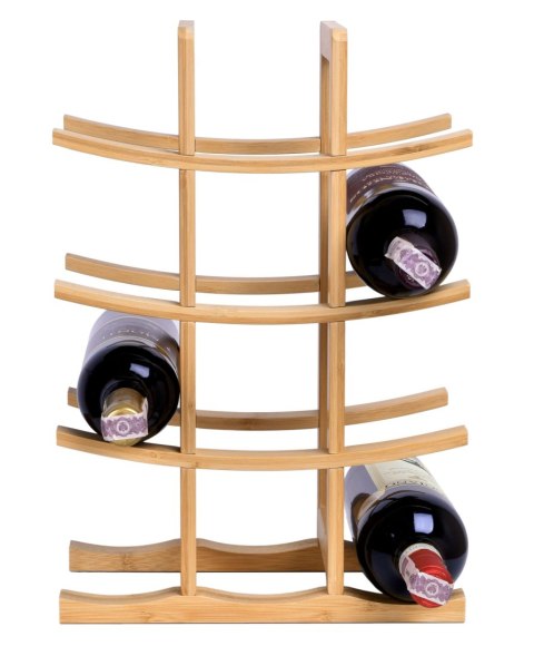 Stojak na wino bambusowy Todgar Stojak na wino bambusowy Todgar