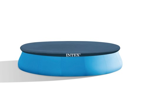 Zestaw basenowy Intex | Easy Set z pompą filtrującą, drabinką zabezpieczającą, ściereczką do podłoża, pokrywą | Niebieski Zestaw basenowy Intex | Easy Set z pompą filtrującą, drabinką zabezpieczającą, ściereczką do podłoża, pokrywą | Niebieski