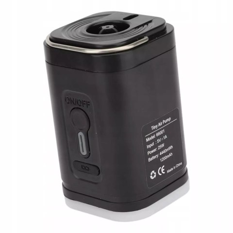 Luxma 3W1 AKUMULATOROWA ELEKTRYCZNA MINI POMPKA POWIETRZA LAMPA KEMPINGOWA 66001 Luxma 3W1 AKUMULATOROWA ELEKTRYCZNA MINI POMPKA POWIETRZA LAMPA KEMPINGOWA 66001