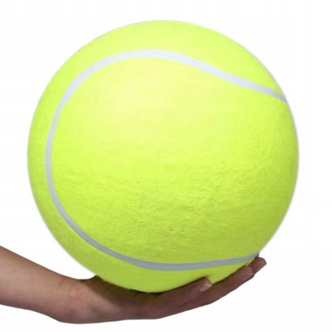 Luxma Duża piłka tenisowa 24cm nadmuchiwana gumowa zabawka do zabawy dla dzieci Luxma Duża piłka tenisowa 24cm nadmuchiwana gumowa zabawka do zabawy dla dzieci