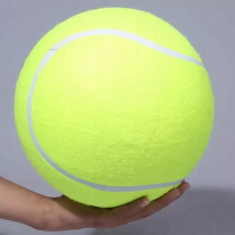 Luxma Duża piłka tenisowa 24cm nadmuchiwana gumowa zabawka do zabawy dla dzieci Luxma Duża piłka tenisowa 24cm nadmuchiwana gumowa zabawka do zabawy dla dzieci