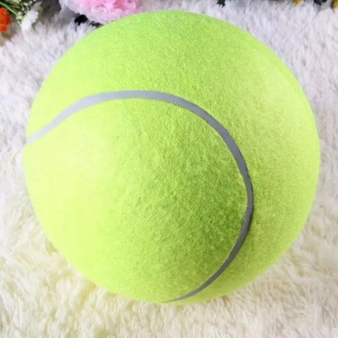 Luxma Duża piłka tenisowa 24cm nadmuchiwana gumowa zabawka do zabawy dla dzieci Luxma Duża piłka tenisowa 24cm nadmuchiwana gumowa zabawka do zabawy dla dzieci
