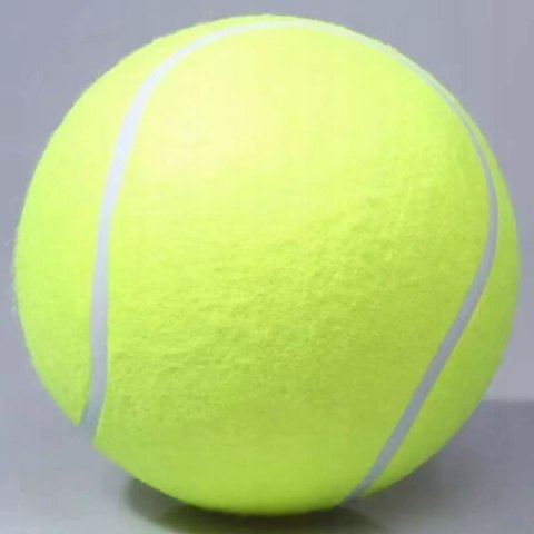 Luxma Duża piłka tenisowa 24cm nadmuchiwana gumowa zabawka do zabawy dla dzieci Luxma Duża piłka tenisowa 24cm nadmuchiwana gumowa zabawka do zabawy dla dzieci