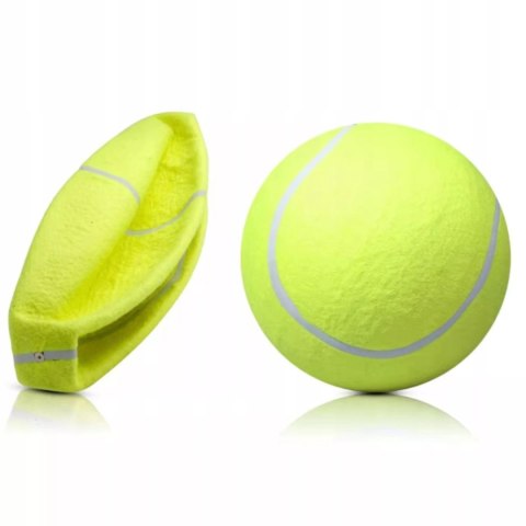 Luxma Duża piłka tenisowa 24cm nadmuchiwana gumowa zabawka do zabawy dla dzieci Luxma Duża piłka tenisowa 24cm nadmuchiwana gumowa zabawka do zabawy dla dzieci
