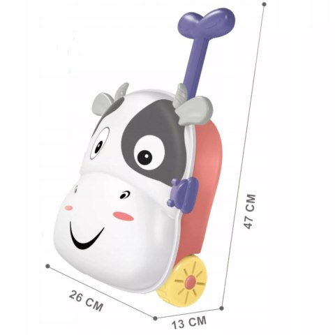 Luxma Duży zestaw do piasku walizka krówka młyn konewka 8103K Luxma Duży zestaw do piasku walizka krówka młyn konewka 8103K