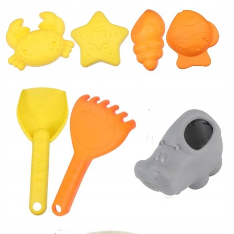 Luxma Duży zestaw do piasku walizka młyn konewka 936-348P Luxma Duży zestaw do piasku walizka młyn konewka 936-348P