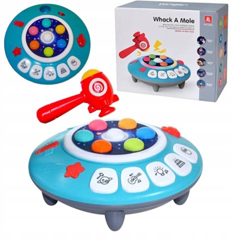 Gra zręcznościowa zbijak Enjoy dźwięki światełka młoteczek dla dzieci 2161 Gra zręcznościowa zbijak Enjoy dźwięki światełka młoteczek dla dzieci 2161