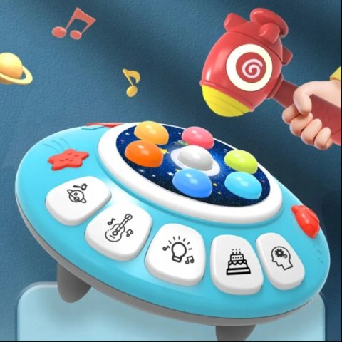 Gra zręcznościowa zbijak Enjoy dźwięki światełka młoteczek dla dzieci 2161 Gra zręcznościowa zbijak Enjoy dźwięki światełka młoteczek dla dzieci 2161