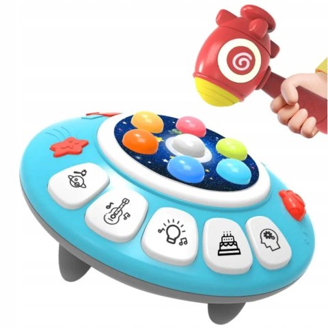Gra zręcznościowa zbijak Enjoy dźwięki światełka młoteczek dla dzieci 2161 Gra zręcznościowa zbijak Enjoy dźwięki światełka młoteczek dla dzieci 2161