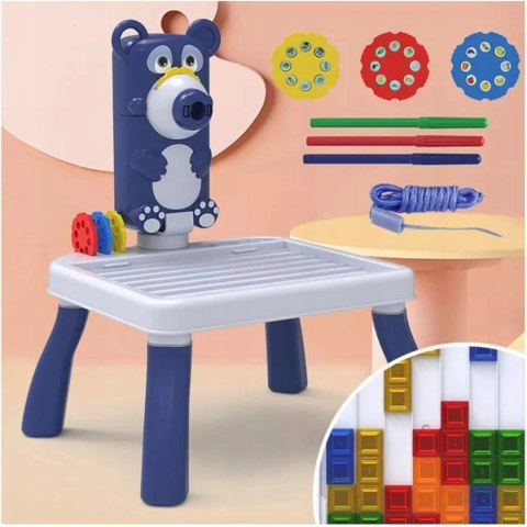 Luxma PROJEKTOR DO RYSOWANIA STOLIK MIŚ TETRIS 2200-10