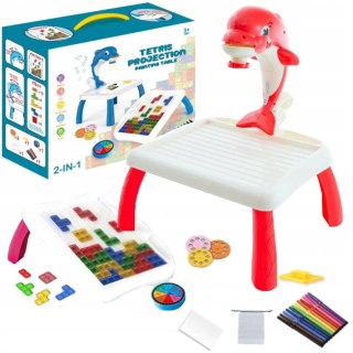 Luxma Projektor do rysowania stolik delfin tetris 200-1C