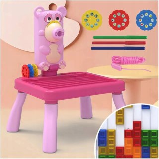 Luxma Projektor do rysowania stolik miś tetris 2200-10R
