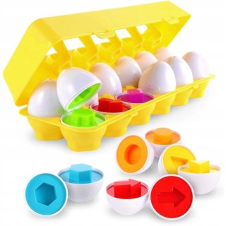 Luxma Układanka sorter jajka Montessori kształty LB33-3