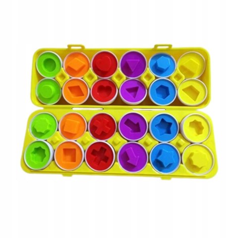 Luxma Układanka sorter jajka Montessori kształty LB33-3 Luxma Układanka sorter jajka Montessori kształty LB33-3