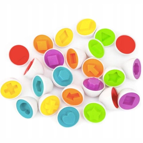 Luxma Układanka sorter jajka Montessori kształty LB33-3 Luxma Układanka sorter jajka Montessori kształty LB33-3