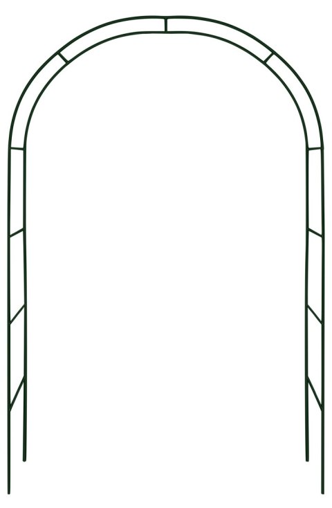 Pergola metalowa łuk czarna 240 cm Pergola metalowa łuk czarna 240 cm