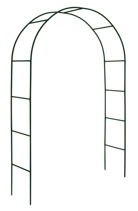 Pergola metalowa łuk czarna 240 cm Pergola metalowa łuk czarna 240 cm