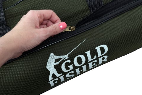Pokrowiec na wędki 160 cm Gold Fisher 3 komory Pokrowiec na wędki 160 cm Gold Fisher 3 komory