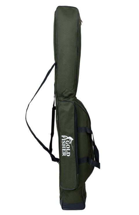 Pokrowiec na wędki 160 cm Gold Fisher 3 komory Pokrowiec na wędki 160 cm Gold Fisher 3 komory