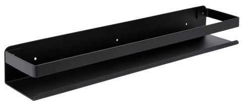 Półka łazienkowa loftowa Megara 50 cm czarna Półka łazienkowa loftowa Megara 50 cm czarna