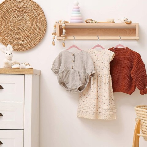 Wieszak welurowy Mini Girl komplet 30 sztuk Wieszak welurowy Mini Girl komplet 30 sztuk
