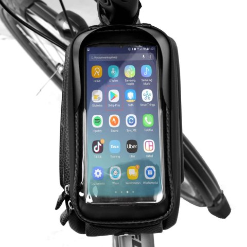 Torba sakwa rowerowa i pokrowiec na komórkę telefon Torba sakwa rowerowa i pokrowiec na komórkę telefon