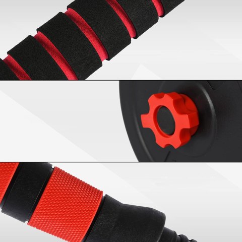 Hantle sztanga 2w1 do ćwiczeń Maximus 2x 10kg Hantle sztanga 2w1 do ćwiczeń Maximus 2x 10kg