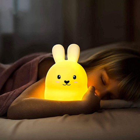 Silikonowa lampka nocna Królik led rgb Silikonowa lampka nocna Królik led rgb