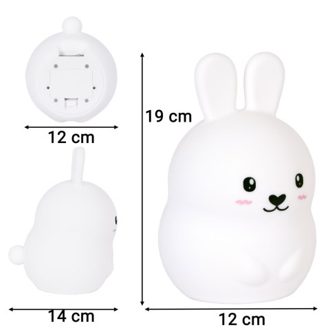 Silikonowa lampka nocna Królik led rgb Silikonowa lampka nocna Królik led rgb