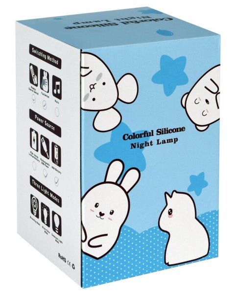 Silikonowa lampka nocna Królik led rgb Silikonowa lampka nocna Królik led rgb