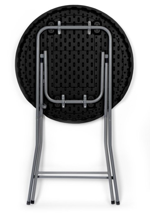 Stolik cateringowy składany GALA 80 cm czarny Stolik cateringowy składany GALA 80 cm czarny