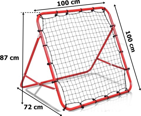 Bramka treningowa Bouncer rebounder trenażer 100 cm Bramka treningowa Bouncer rebounder trenażer 100 cm