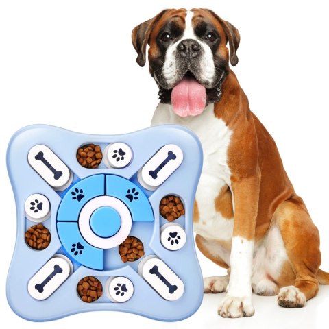 Gra Puzzle zabawka dla psa kota Pongo niebieski Gra Puzzle zabawka dla psa kota Pongo niebieski