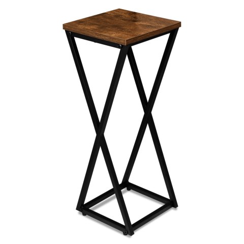 Kwietnik loftowy KONEL RUSTIC loft czarny 62 cm Kwietnik loftowy KONEL RUSTIC loft czarny 62 cm