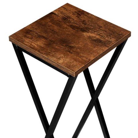 Kwietnik loftowy KONEL RUSTIC loft czarny 62 cm Kwietnik loftowy KONEL RUSTIC loft czarny 62 cm
