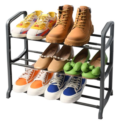 Regulowany stojak na buty Viola 3 poziomy Regulowany stojak na buty Viola 3 poziomy