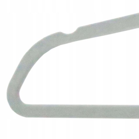 Wieszak welurowy Maxi komplet 60 sztuk szary Wieszak welurowy Maxi komplet 60 sztuk szary