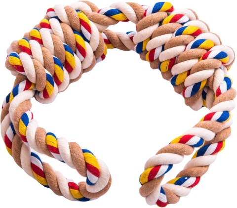 Zabawka szarpak z supłami WALLY 60 cm Zabawka szarpak z supłami WALLY 60 cm