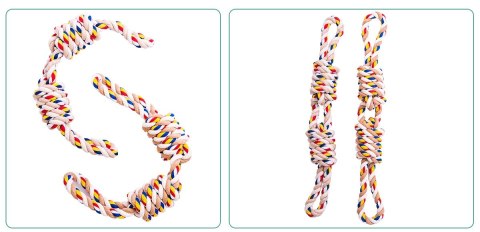 Zabawka szarpak z supłami WALLY 60 cm Zabawka szarpak z supłami WALLY 60 cm