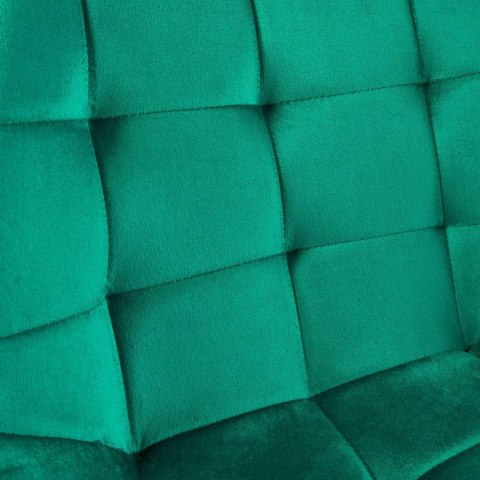 Krzesło welurowe NORMAN Velvet ciemnozielone Krzesło welurowe NORMAN Velvet ciemnozielone