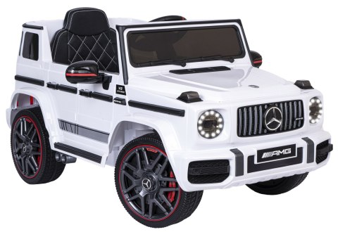 Samochód elektryczny dla dzieci MERCEDES AMG G63 biały Samochód elektryczny dla dzieci MERCEDES AMG G63 biały