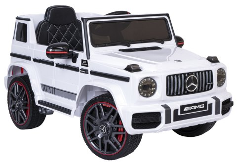 Samochód elektryczny dla dzieci MERCEDES AMG G63 biały Samochód elektryczny dla dzieci MERCEDES AMG G63 biały